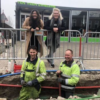 Leuke actie in centrum Wolvega